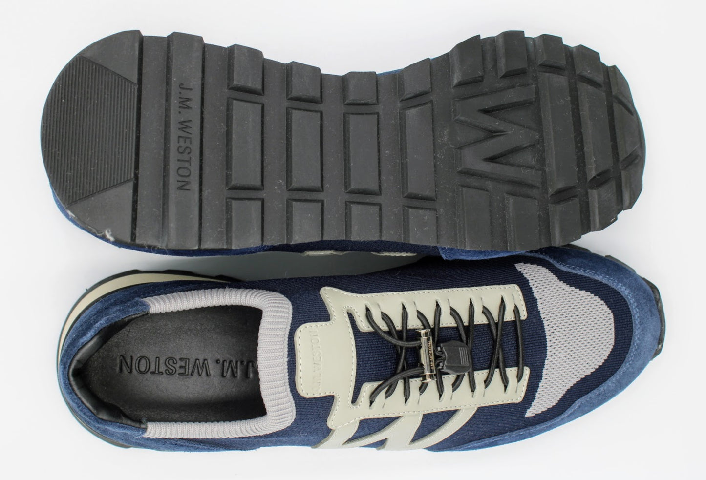 J.M. Weston - Baskets On My Wayen Maille Et Cuir