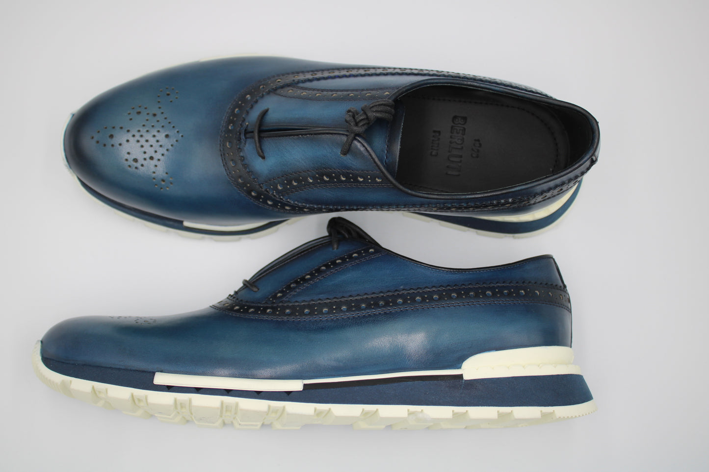 Berluti - Sneaker Fast Track (coloris Bleu)